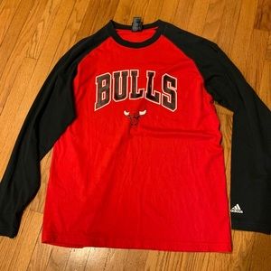 Adidas Chicago Bulls long sleeve NBA shirt